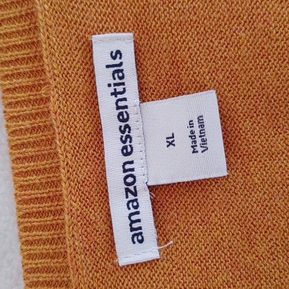 Amazon Essentials Classic Fit Light Weight V Neck Sweater Size XL - Picture 4 of 6